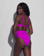Extreme Hi Cut Kini Bottom - Orchid