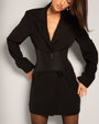 Corset Belt - Faux Leather Black