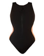 Outline image of Brazilian Crewy - Contour Rib Black/Tawny