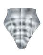 Outline image of Brazilian Smoothing Kini Bottom - Gingham