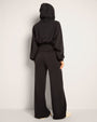 Cloudlined Wide Leg Pant - Soft Black