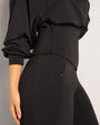 Cloudlined Wide Leg Pant - Soft Black