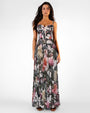 Full body front view of Bombshell Maxi Dress - Daylight Peony