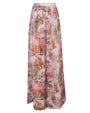 Outline image showing Flowy Pull On Wide Leg Pant - Cheeky Monkey