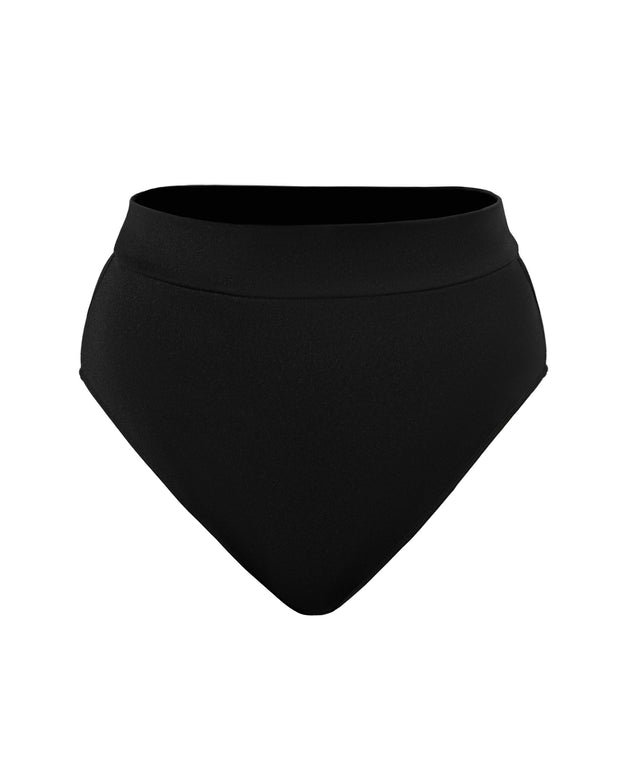 Outline image of Hi Cut Adjustable Kini Bottom - Black