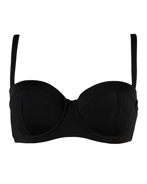 Outline image of Bombshell Bikini Top - Black
