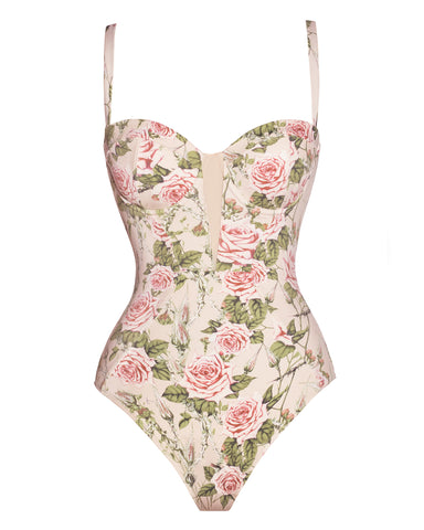 Back view of model wearing Bombshell - Thorny Rose