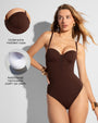Detail graphic of Bombshell - Espresso highlighting underwire molded cups