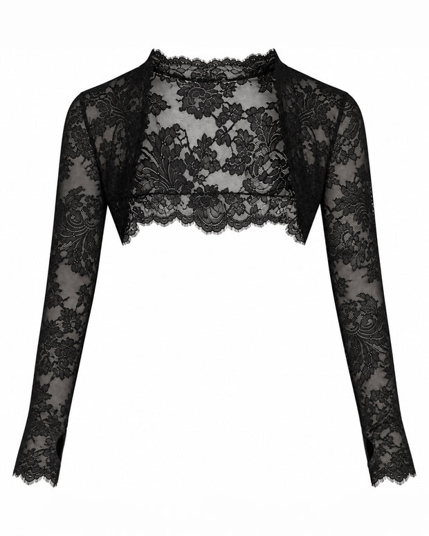 Outline image of Shruggy - Lace Black