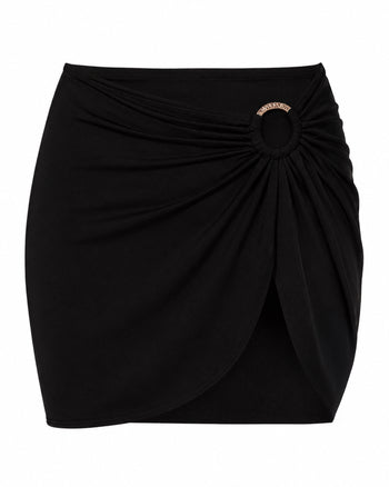 Outline image of Ringy Mini Skirty - Black