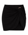 Outline image of Ringy Mini Skirty - Black