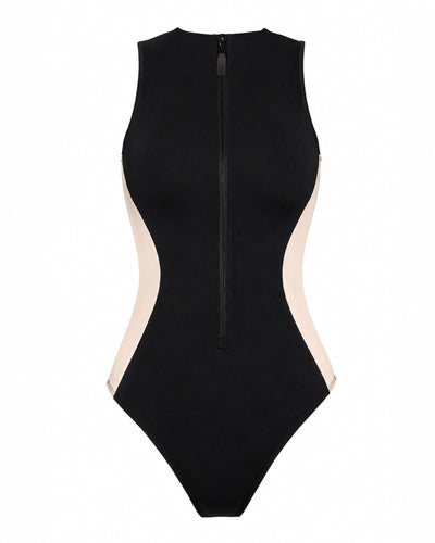 Outline image of Sleeveless Surfy - Contour Black/Oat
