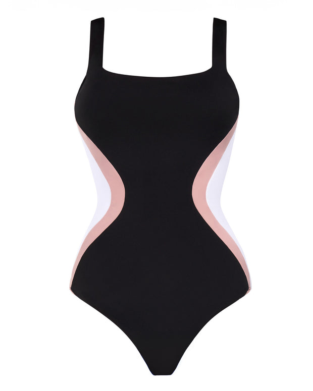 Outline image of Squarey - Contour Black/Rose/White