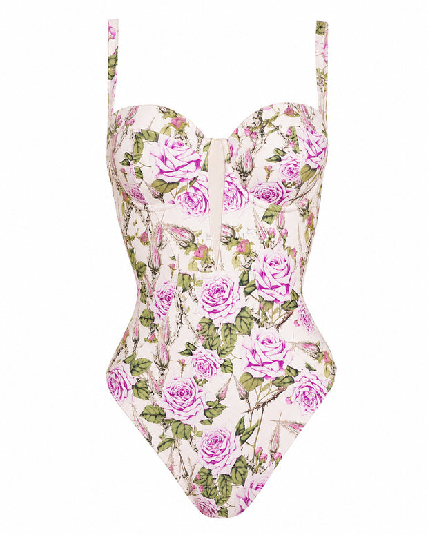Outline image of Brazilian Bombshell - Lilac Thorny Rose