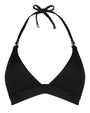 Outline image of Triangle Bikini Top - Black