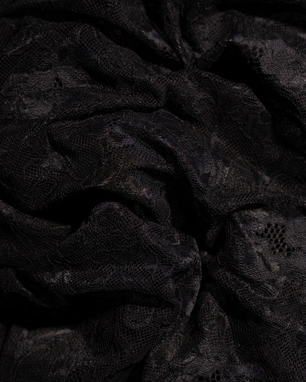 Fabric swatch of Bombshell Maxi Dress - Lace Black